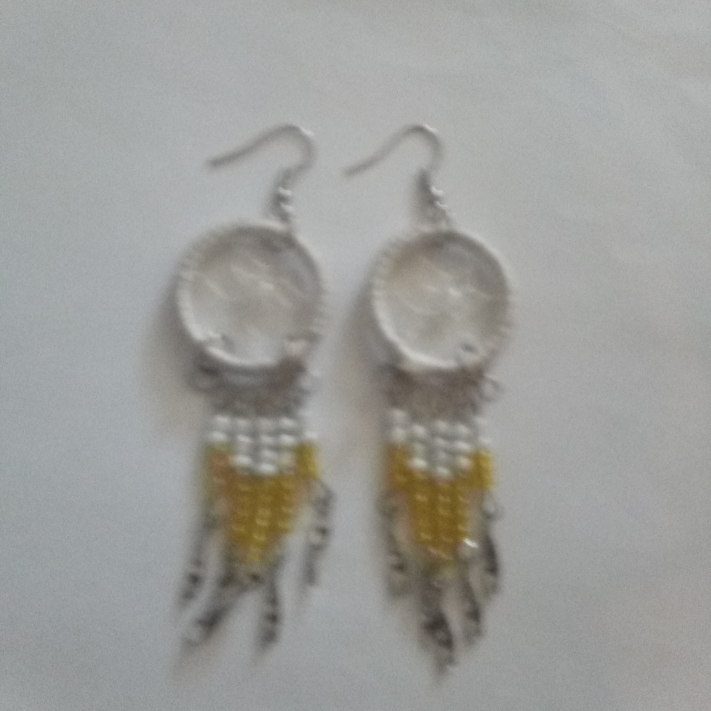 Dreamcatcher earrings